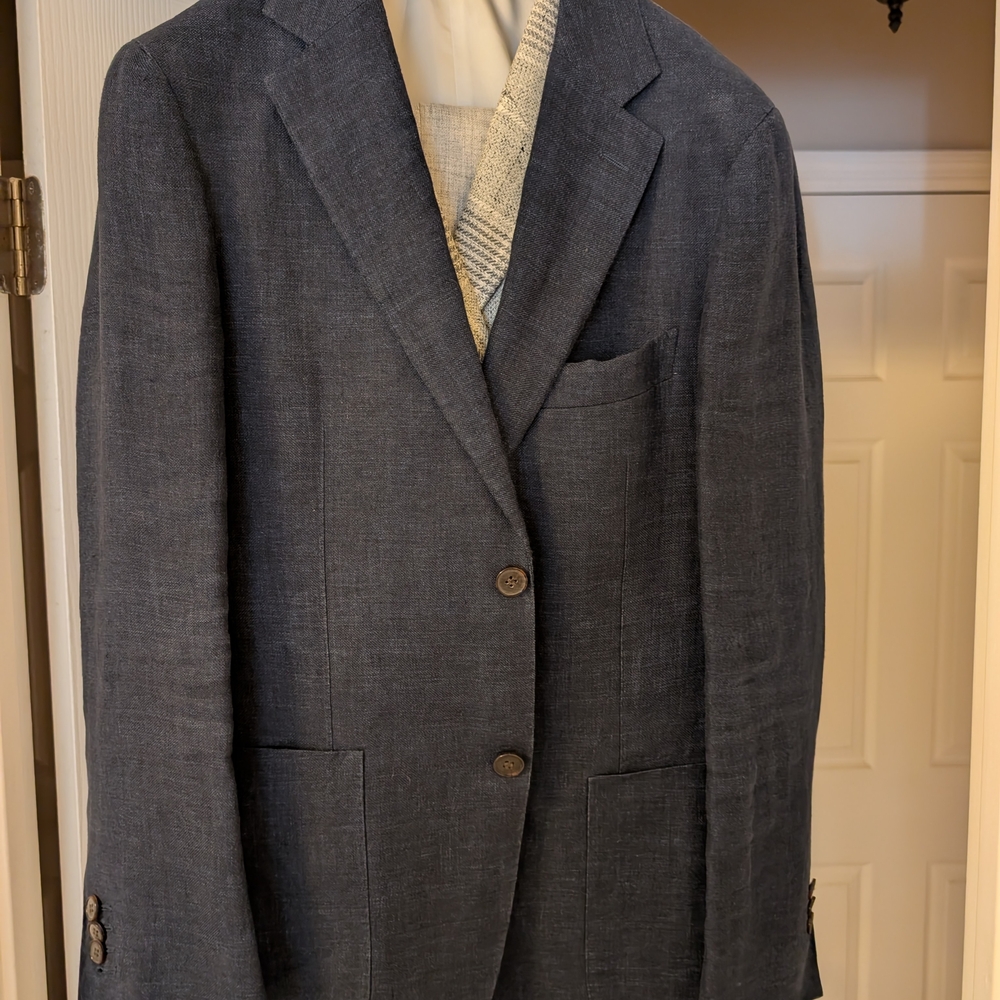 Men's Suit Supply Linen Jacket